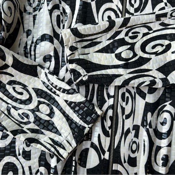 Misook Paisley Print Sequin Evening Zip Jacket - Picture 10 of 16